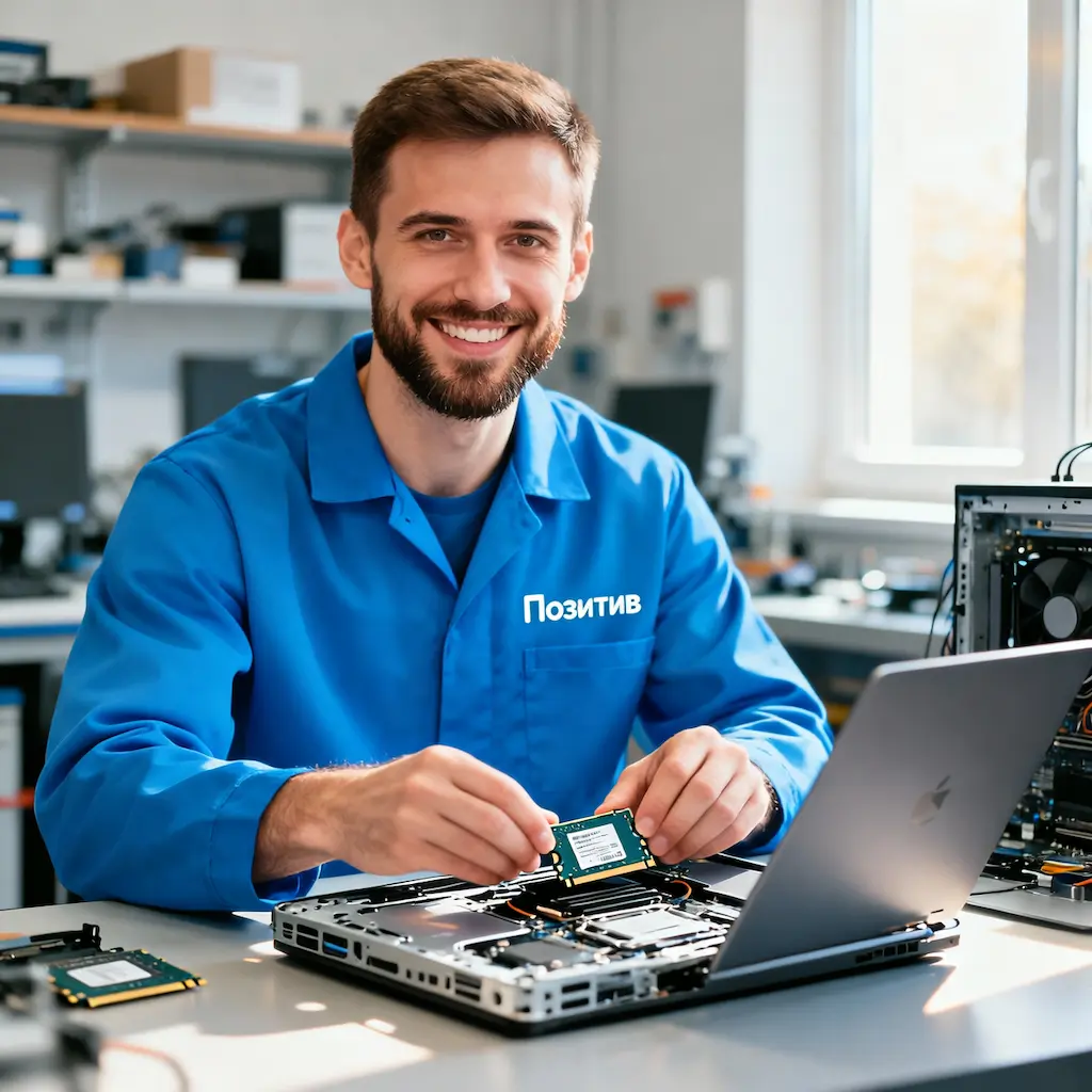 заменить HDD на SSD на ноутбуке в Чапаевске