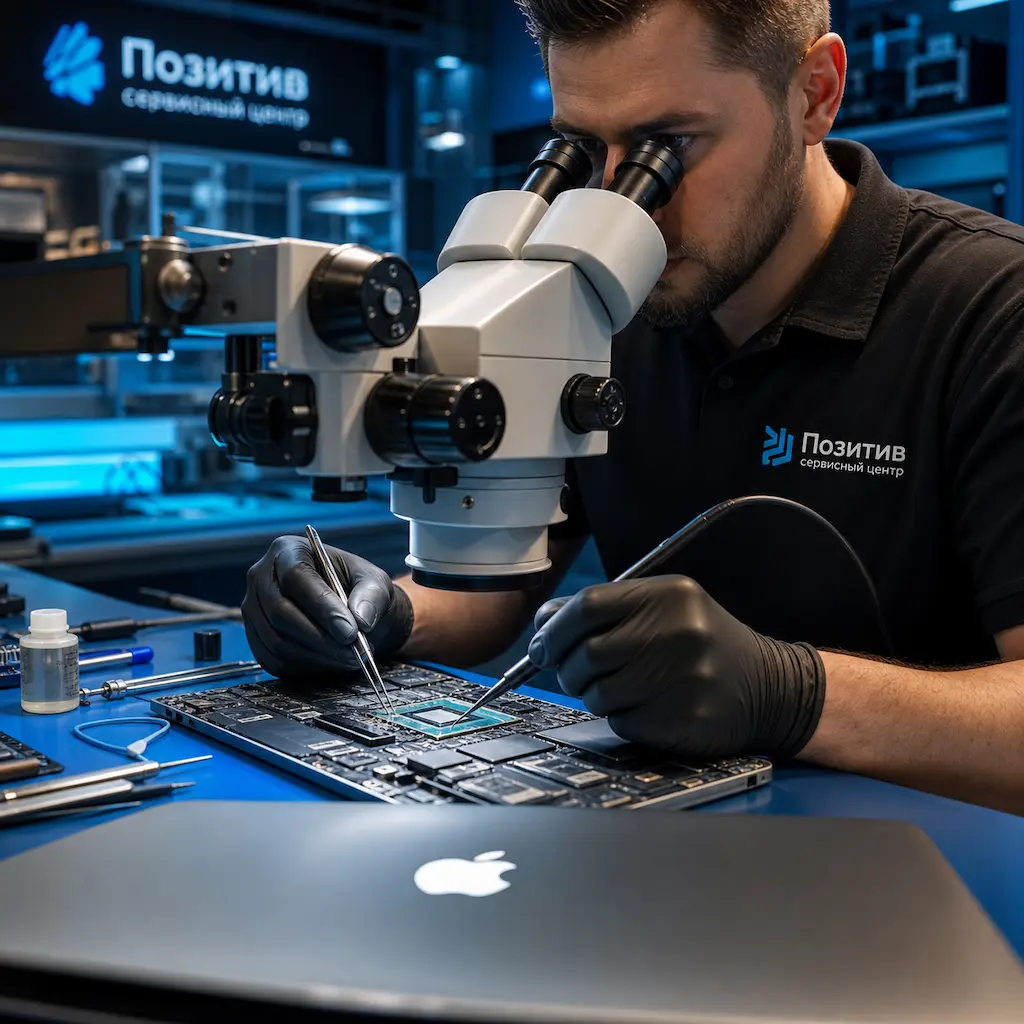 Замена видеокарты Apple MacBook в Чапаевске