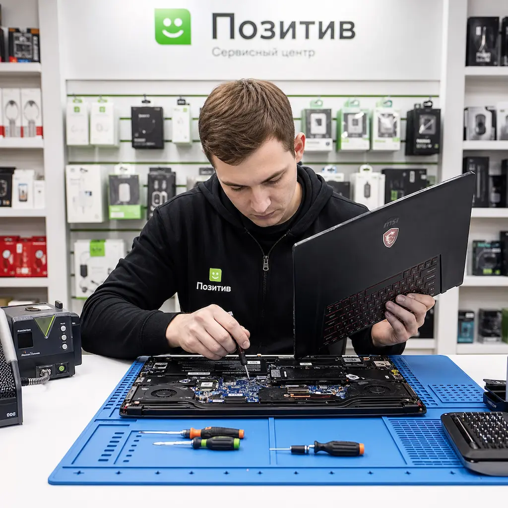 заменить клавиатуру на ноутбуке MSI в Чапаевске