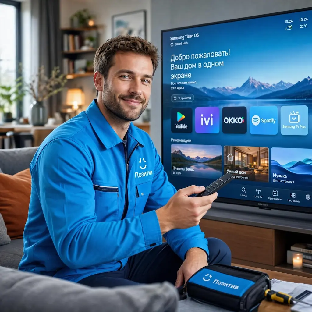 Настройка Smart TV в Чапаевске