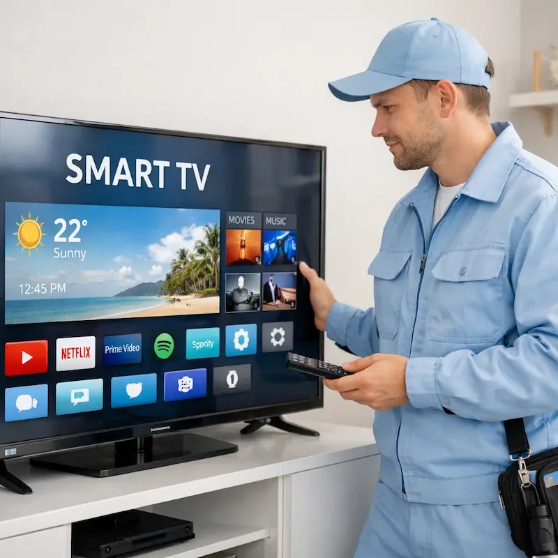 Настройка Smart TV в Чапаевске