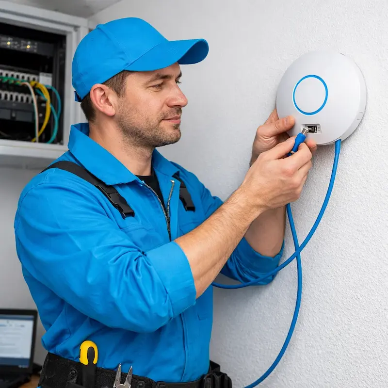 Подключение точки доступа в Чапаевске