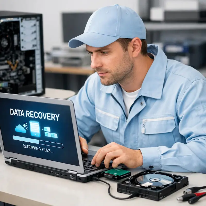 Восстановление данных и файлов в Чапаевске