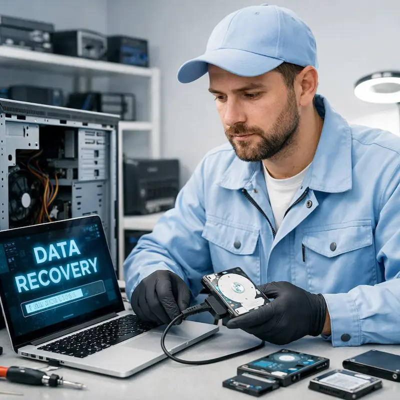 Восстановление файлов в Чапаевске