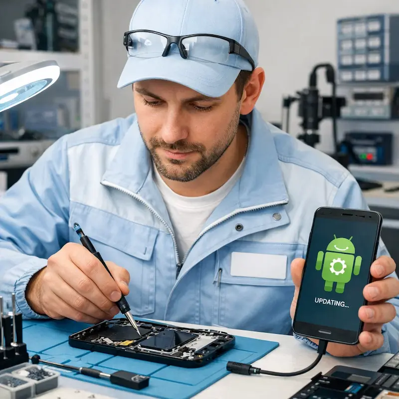 Настройка системы Android в Чапаевске