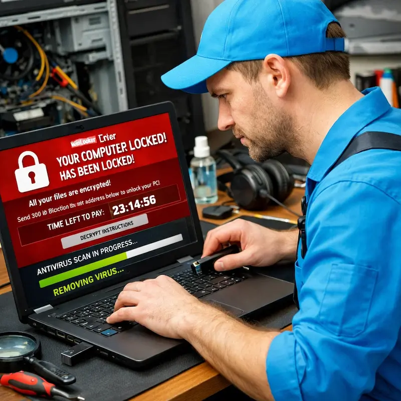 Удалить винлокер в Чапаевске